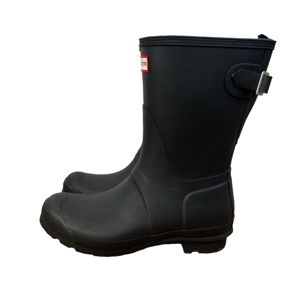 Hunter Footwear Women's Original Short Back Adjustable Rain Boots Size 7 - Picture 3 of 11